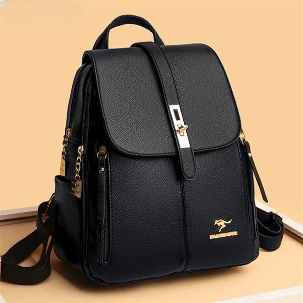 Luxury Women’s Leather Backpack - Image 2