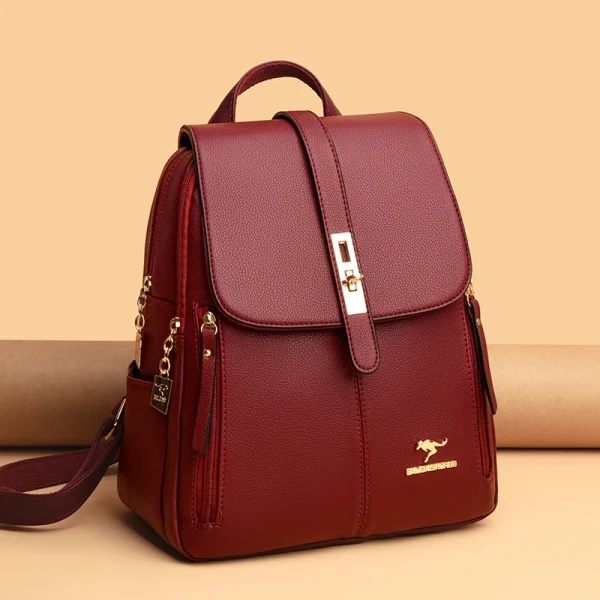 Luxury Women’s Leather Backpack - Image 6
